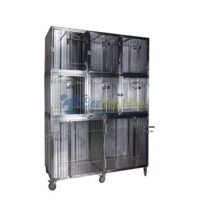 Модуль 80388 из восьми клеток из нержавеющей стали