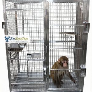 Игровая клетка для лабораторных приматов Vetbot CL2010 1400х750х1800h мм