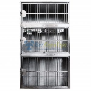 Модуль № 80513 из нерж. стали, 3х ярусный из 3 клеток 1/1/1, 1000х700х1800(1820)h на ножках