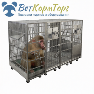 Клетка для лабораторных обезьян игровая Vetbot CLP-2115