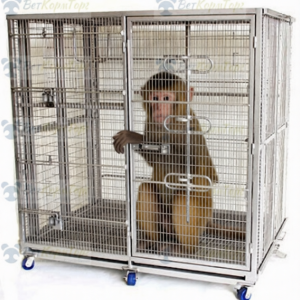 Клетка для лабораторных обезьян игровая складная Vetbot CLP-2119