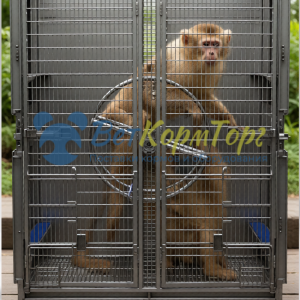 Клетка для лабораторных обезьян игровая Vetbot CLP-2118