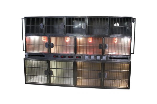 TD80803N  Модуль из 13 клеток нерж стали с освещением и ИК подогрев. 2800х600(500)х1820(1980)h с колесами — изображение 2