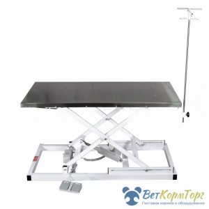 Стол VETBOT-72.1300 без слива, со штативом, электр., 1300x600x(330-1050)h мм