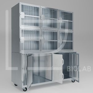 LF Biolab 8 Модуль на 8 клеток 1800х750(600)х2060(2180)h с колесами
