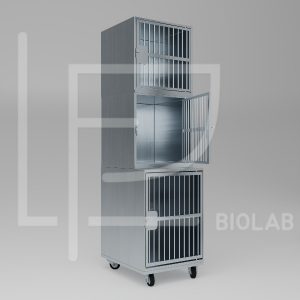 LF Biolab 3.1 Модуль на 3 клетки 600х750(600)х2060(2180)h с колесами