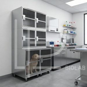 LF Biolab 6 Модуль на 6 клеток 1200х750(600)х2060(2180)h с колесами