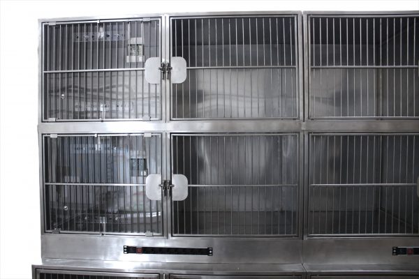 Модуль из 12 клеток нерж стали с 3 камерами оксигенации 2900х800(700) х2140(2300) h с колесами 80812 — изображение 4