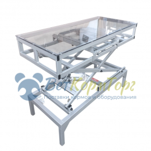 ТД ВЕТ(и) Стол для рентгена VETBOT-23, 1320х600х570(1370) h, с полкой под кассету 460х460h